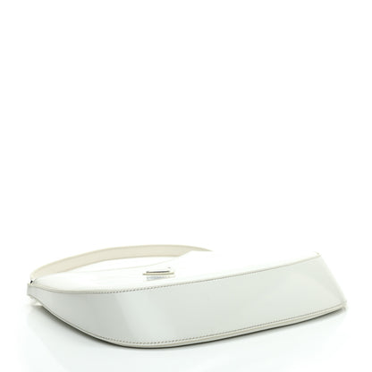 Prada Spazzolato Cleo Shoulder Bag White 4 of 9