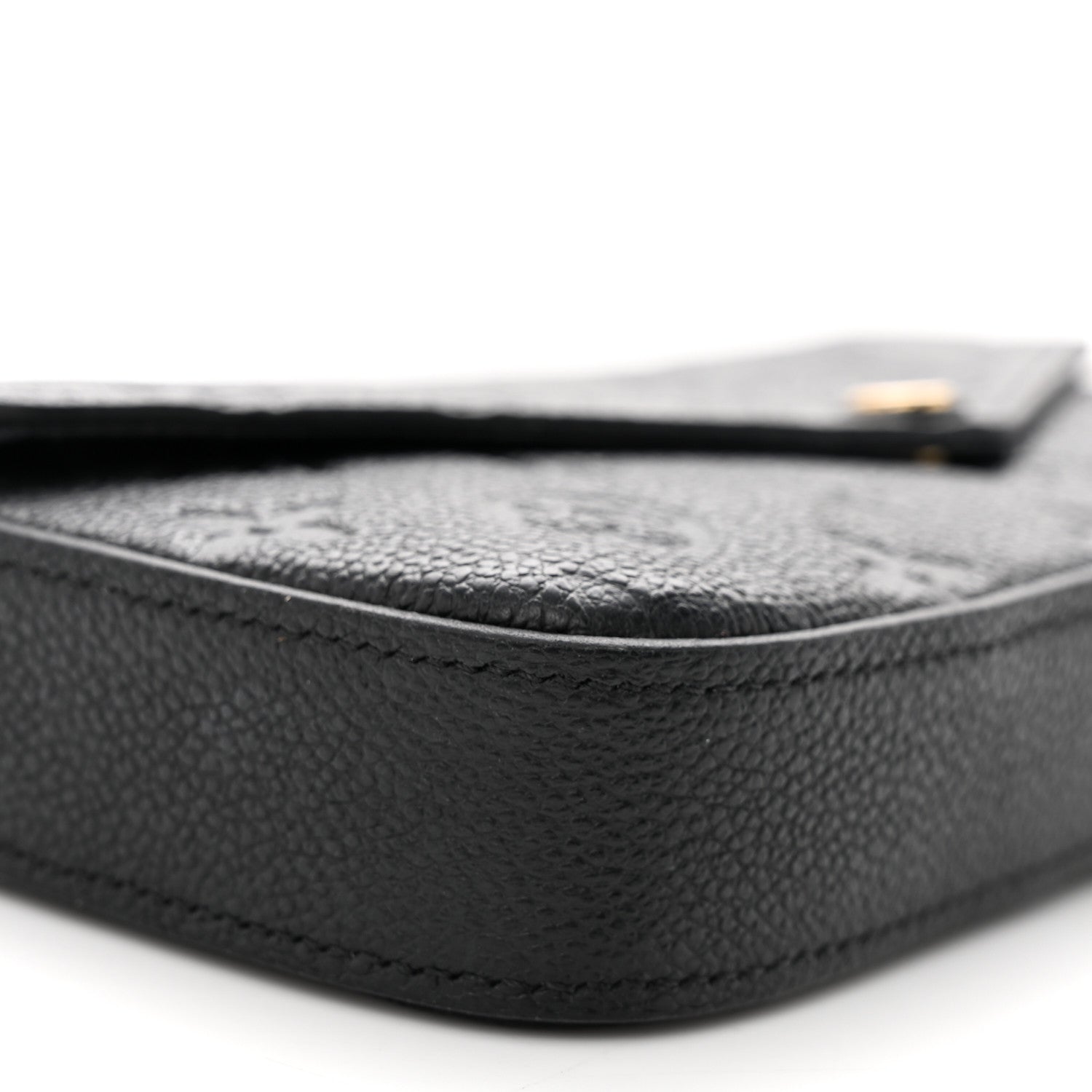 Louis Vuitton Empreinte Pochette Felicie Chain Wallet Black 9 of 15