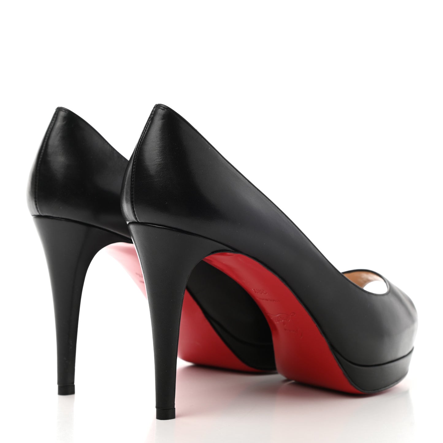 Calfskin Altadama 100 Pumps 38.5 Black
