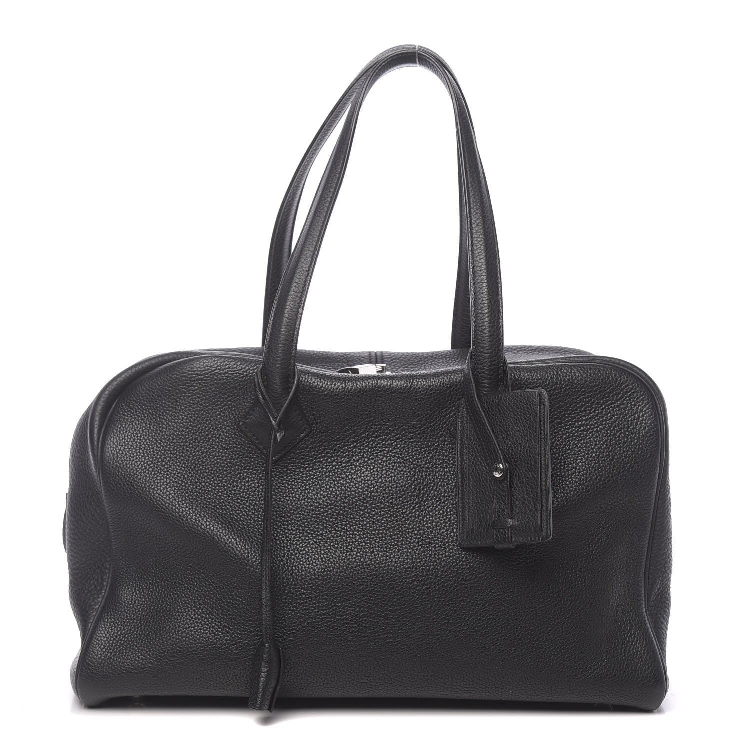 Hermes Taurillon Clemence Victoria II 35 Black 1 of 12