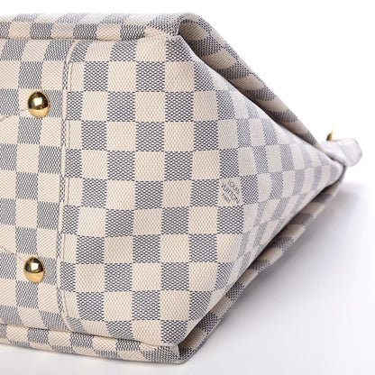 Louis Vuitton Damier Azur Artsy MM 9 of 12