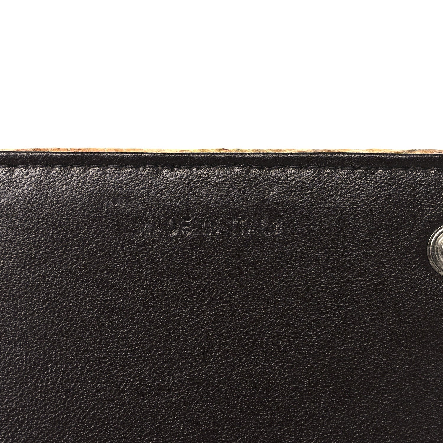 Prada Lizard Long Wallet Yellow 8 of 8