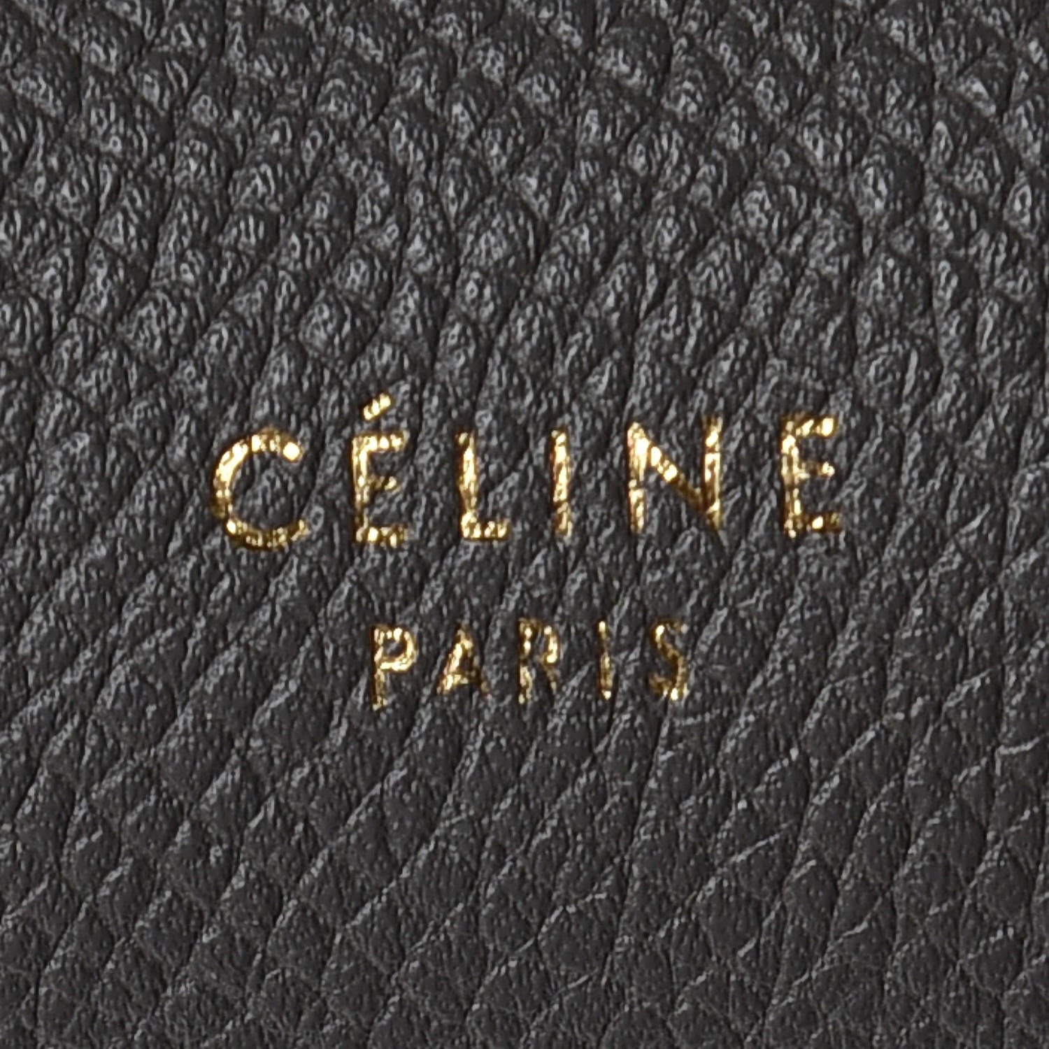 Celine Grained Calfskin Mini Belt Bag Grey 10 of 10