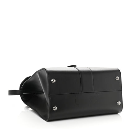 Delvaux Calfskin MM L'Humour Brillant Satchel Black 5 of 13