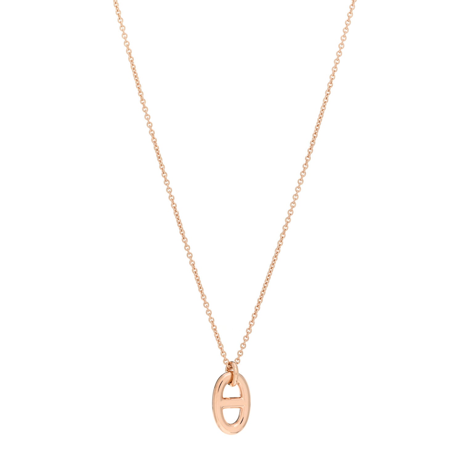 Hermes 18K Rose Gold PM Farandole Pendant Necklace 1 of 4