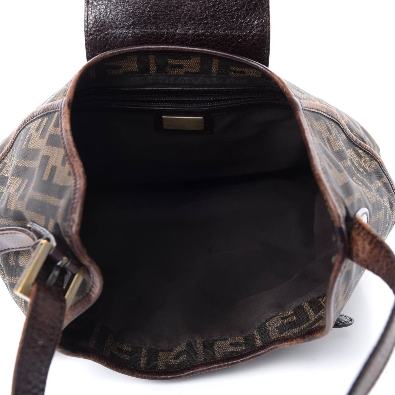 Fendi Zucca Hobo Tobacco 5 of 10