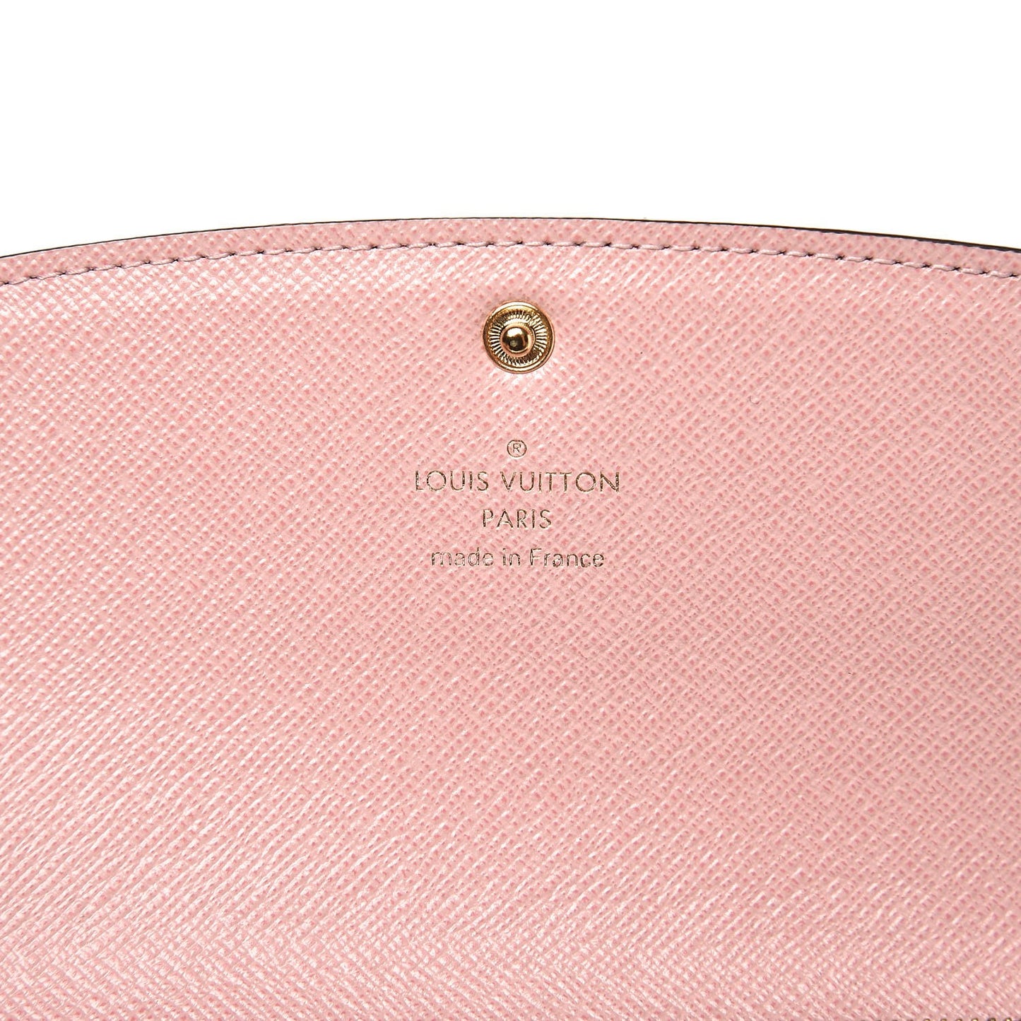 Monogram Emilie Wallet Rose Ballerine