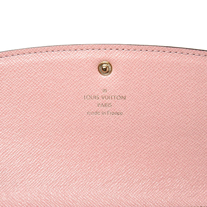 Louis Vuitton Monogram Emilie Wallet Rose Ballerine 6 of 6