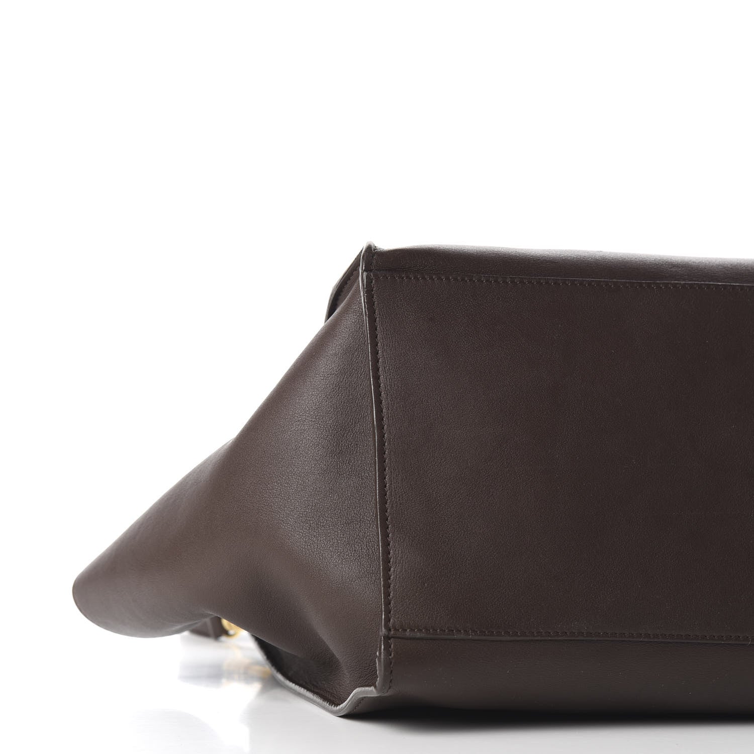 Celine Shearling Calfskin Medium Trapeze Grey 7 of 9
