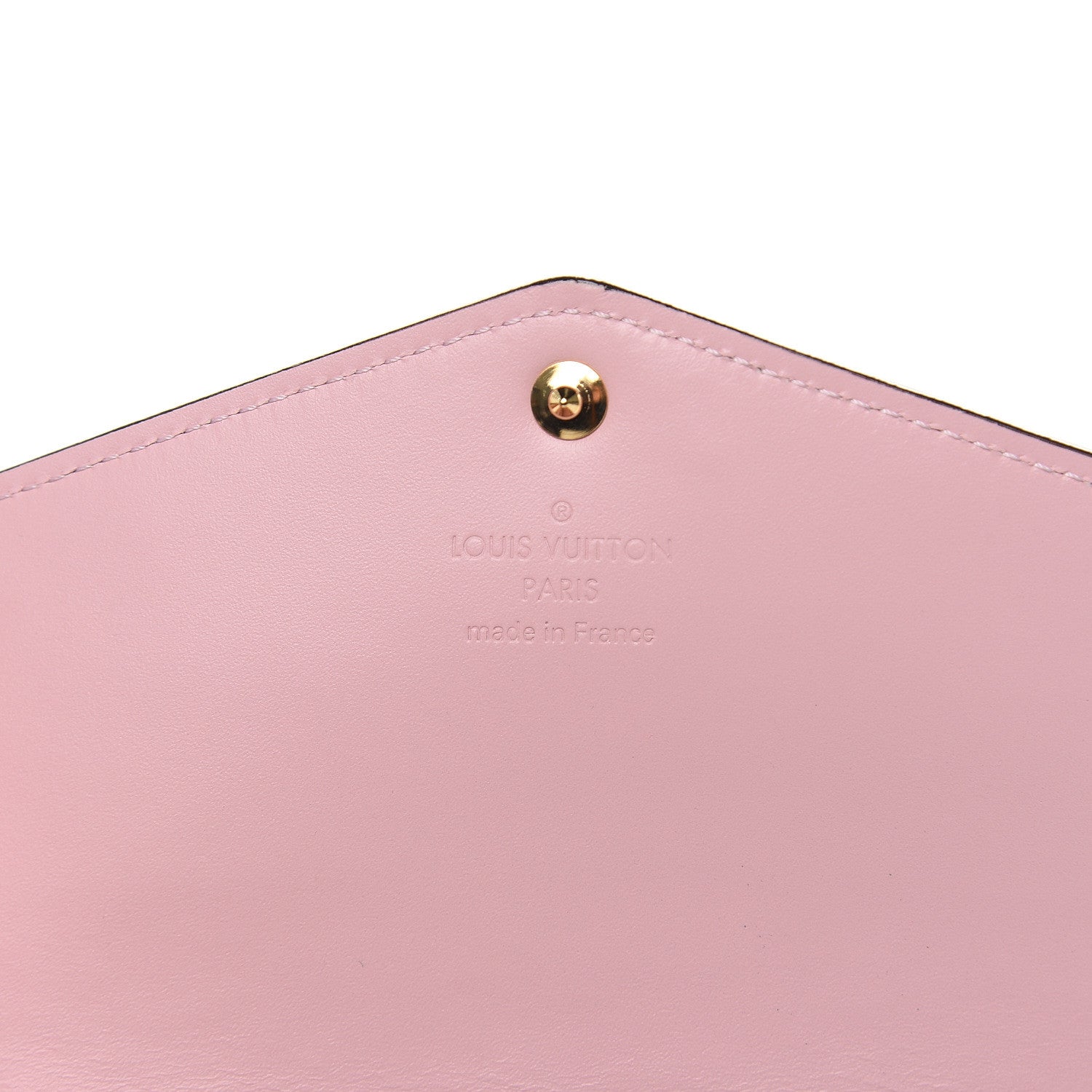 Louis Vuitton Vernis Sarah Compact Wallet Rose Ballerine 6 of 9