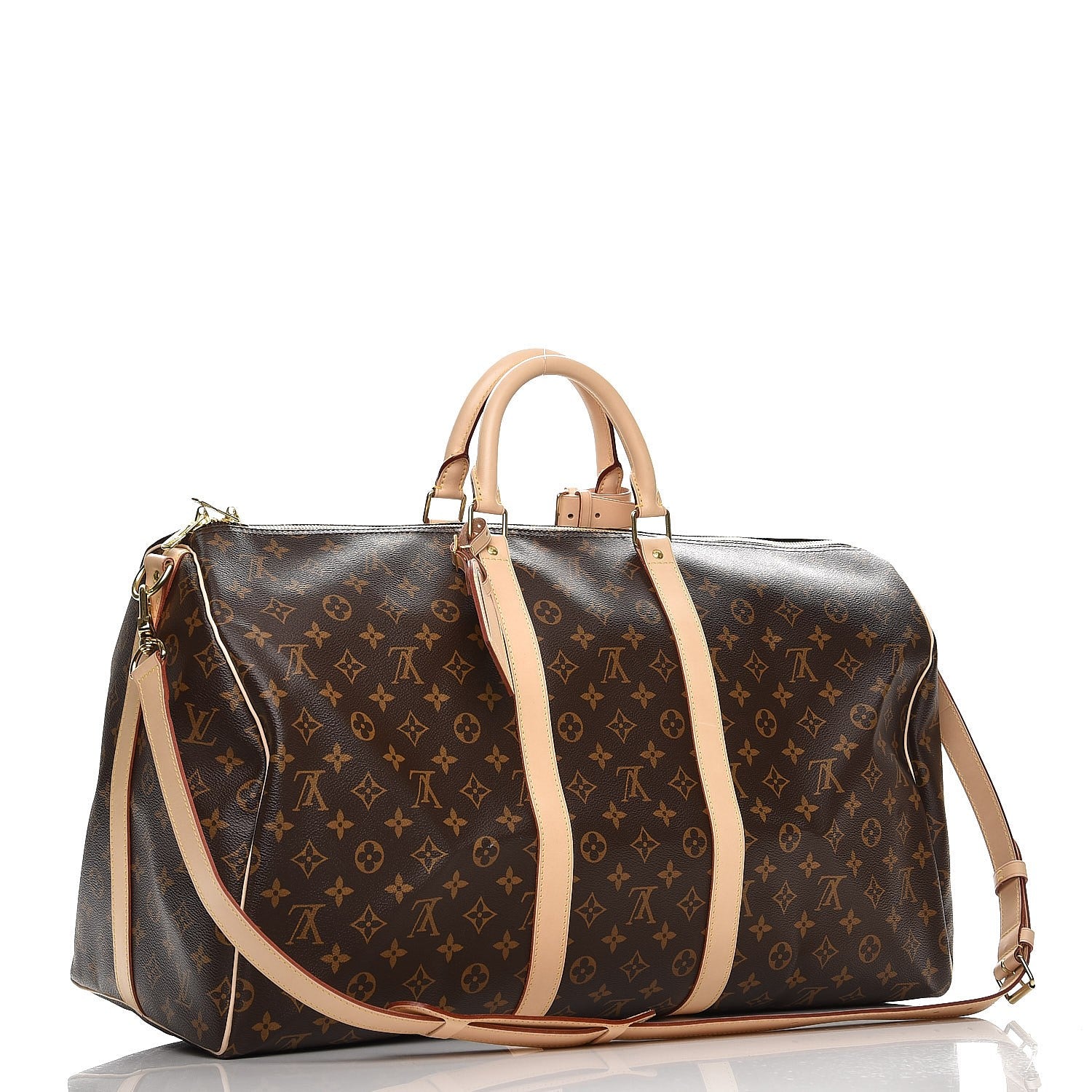 Louis Vuitton Monogram Keepall Bandouliere 55 4 of 8