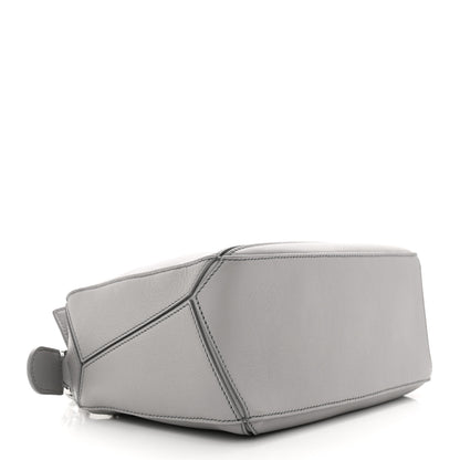 Loewe Calfskin Small Puzzle Bag Gunmetal 4 of 9