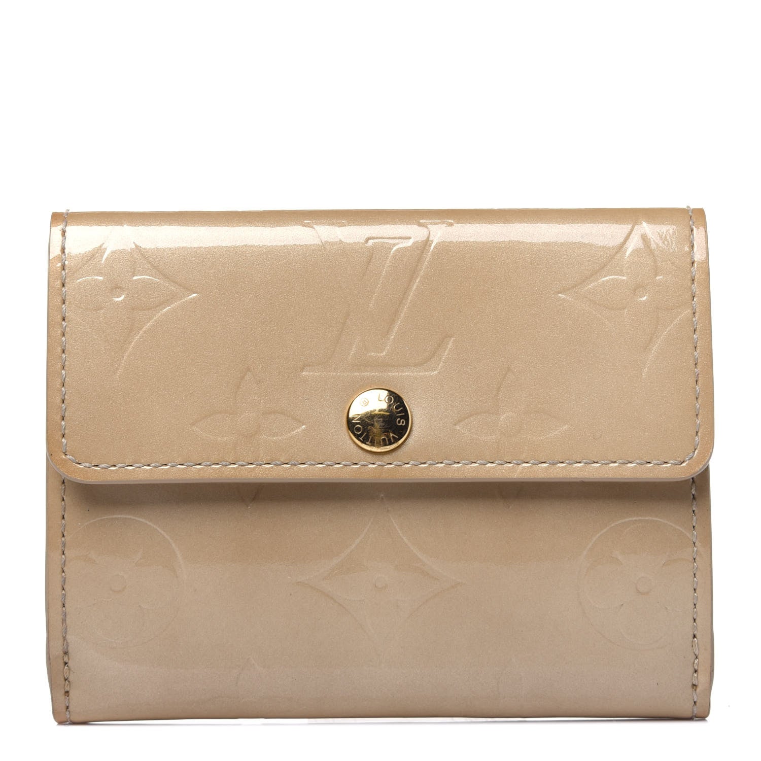 Louis Vuitton Vernis Ludlow Wallet Beige 1 of 18