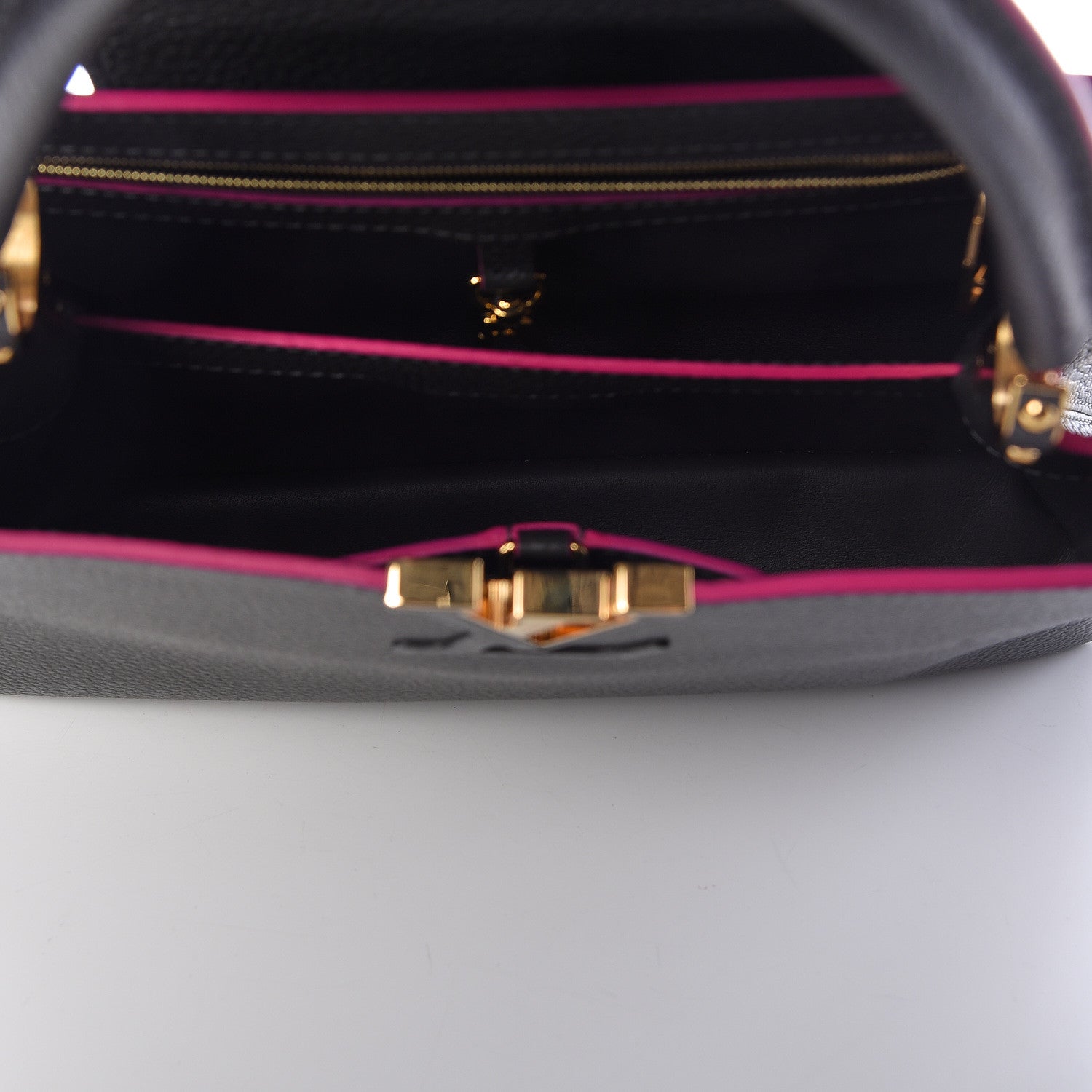 Louis Vuitton Taurillon Capucines PM 5 of 9