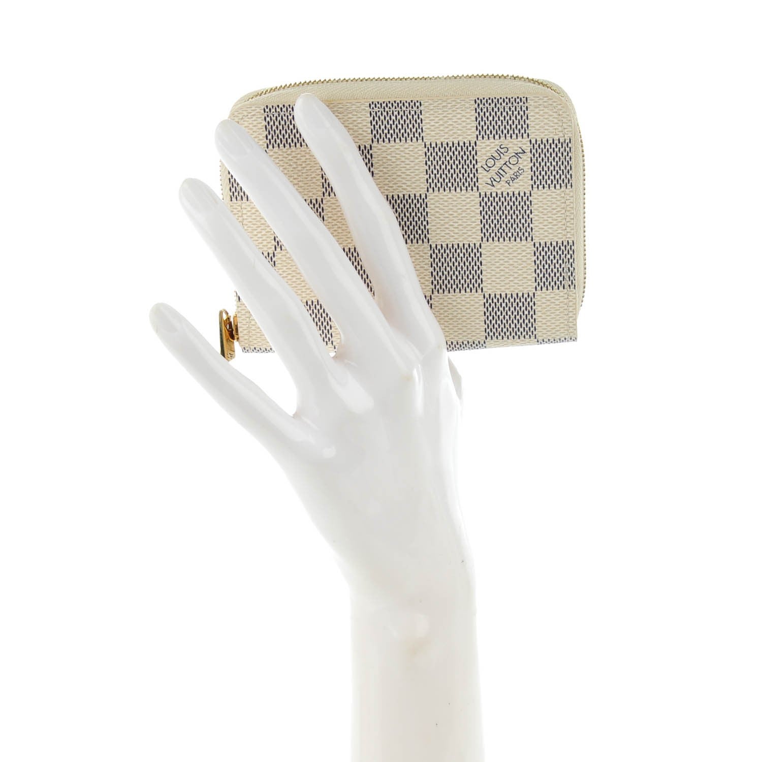 Louis Vuitton Damier Azur Zippy Coin Purse 2 of 7