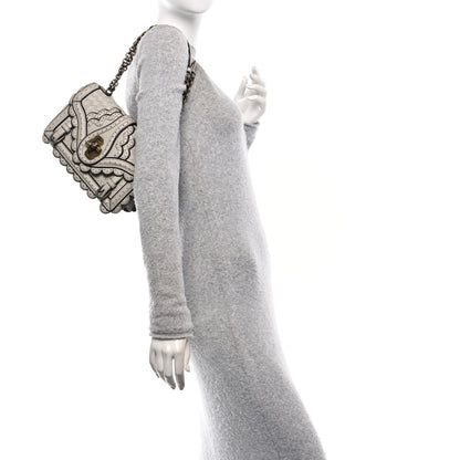 Bottega Veneta French Calfskin Intrecciato Wingtip City Knot Bag Light Grey 2 of 10