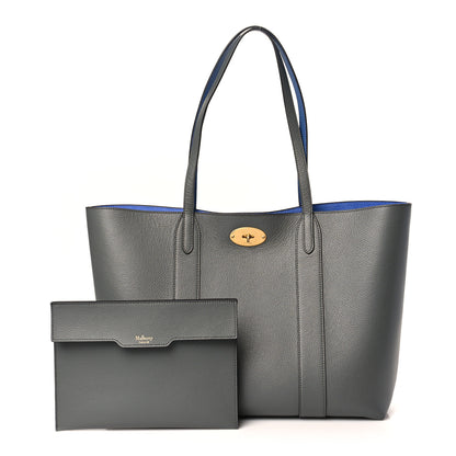 Mulberry Small Classic Grain Bayswater Tote Charcoal 1 of 9