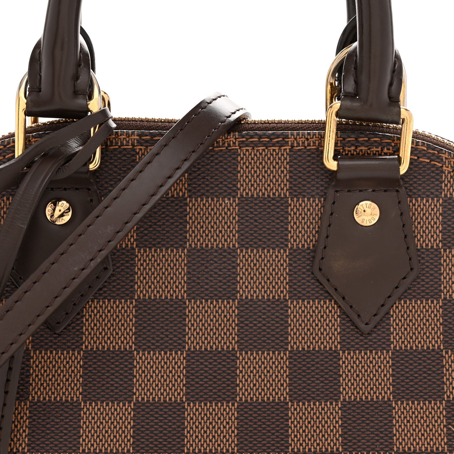 Louis Vuitton Damier Ebene Alma BB 8 of 12
