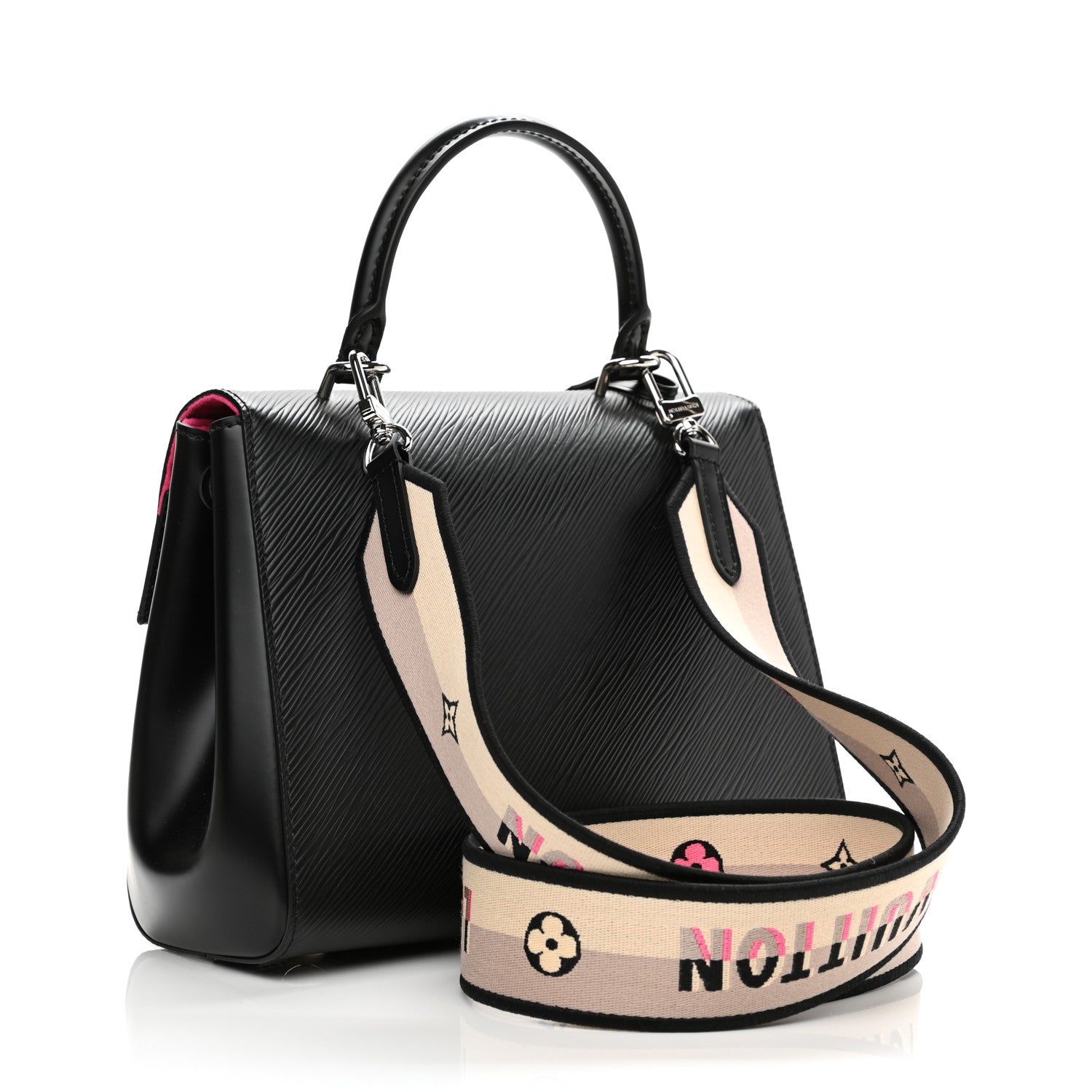 Louis Vuitton Epi Cluny BB Black 3 of 13