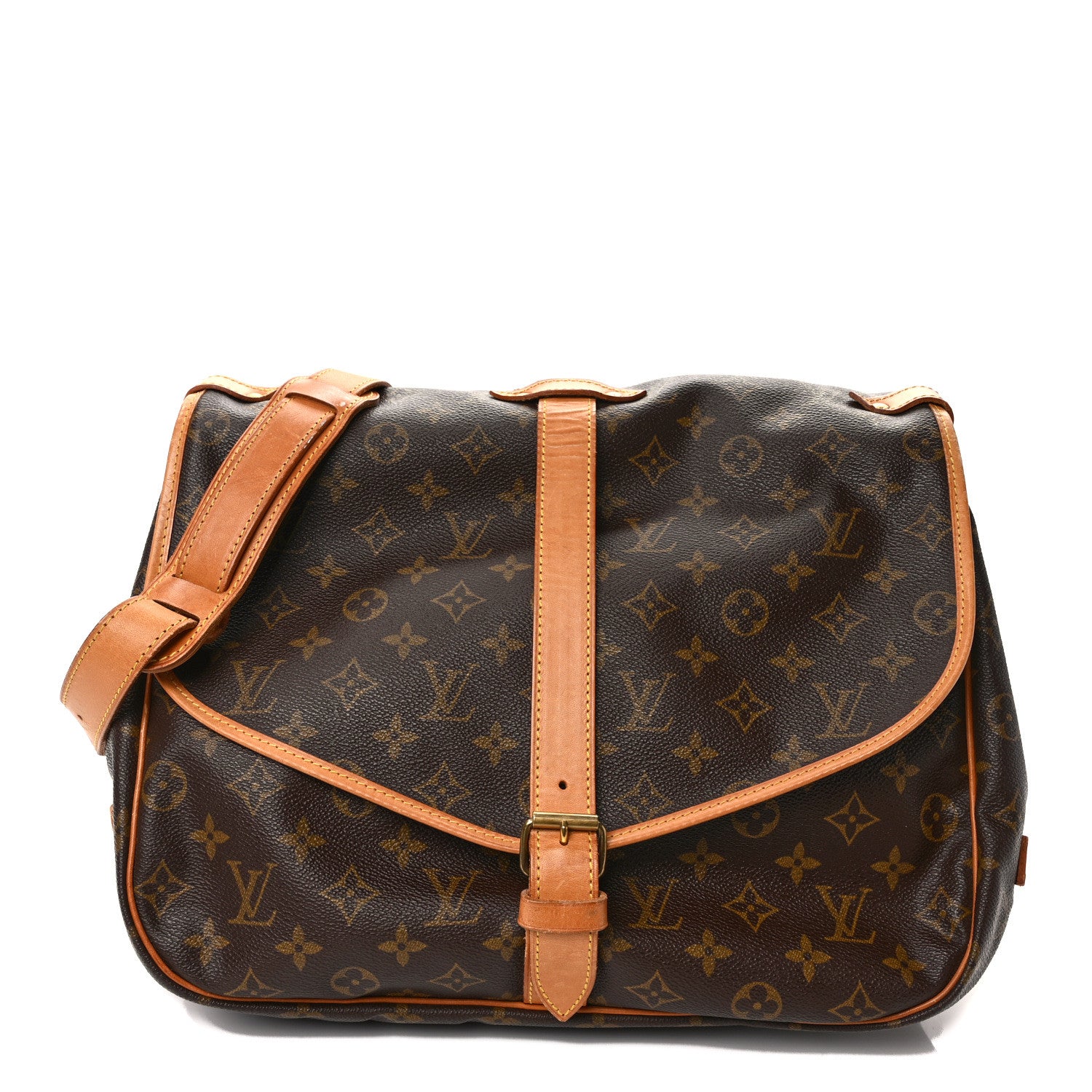 Louis Vuitton LOUIS VUITTON Monogram Saumur 35 1 of 16