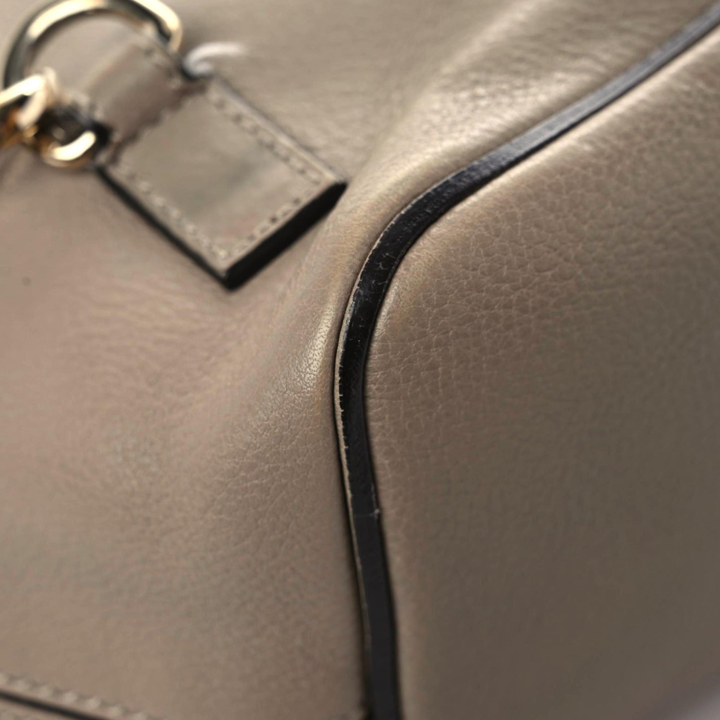 Suede Calfskin Medium Faye Backpack Motty Grey