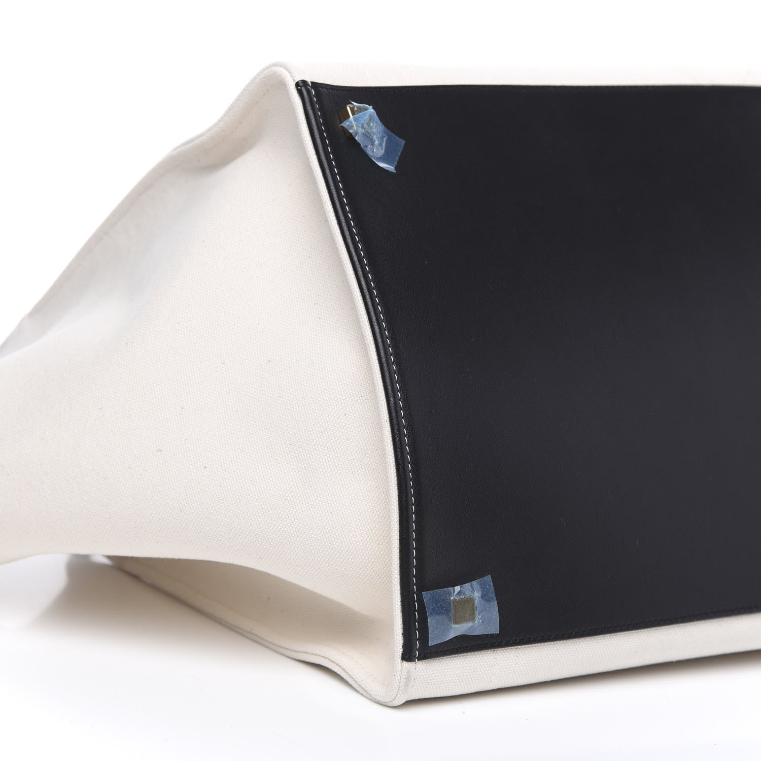 Celine Cotton Canvas Medium Phantom Luggage White 7 of 11