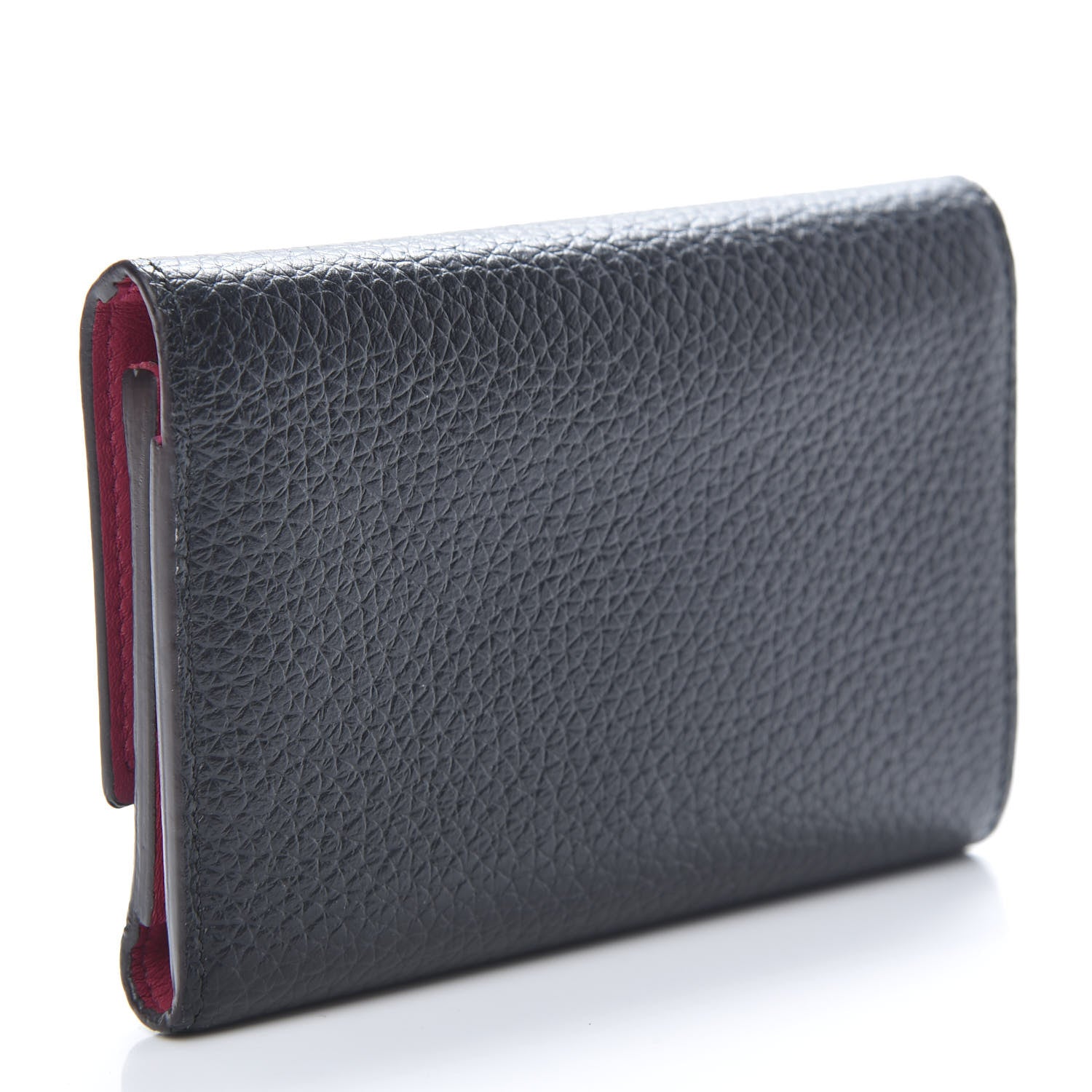 Louis Vuitton Taurillon Capucines Compact Wallet Black 3 of 10