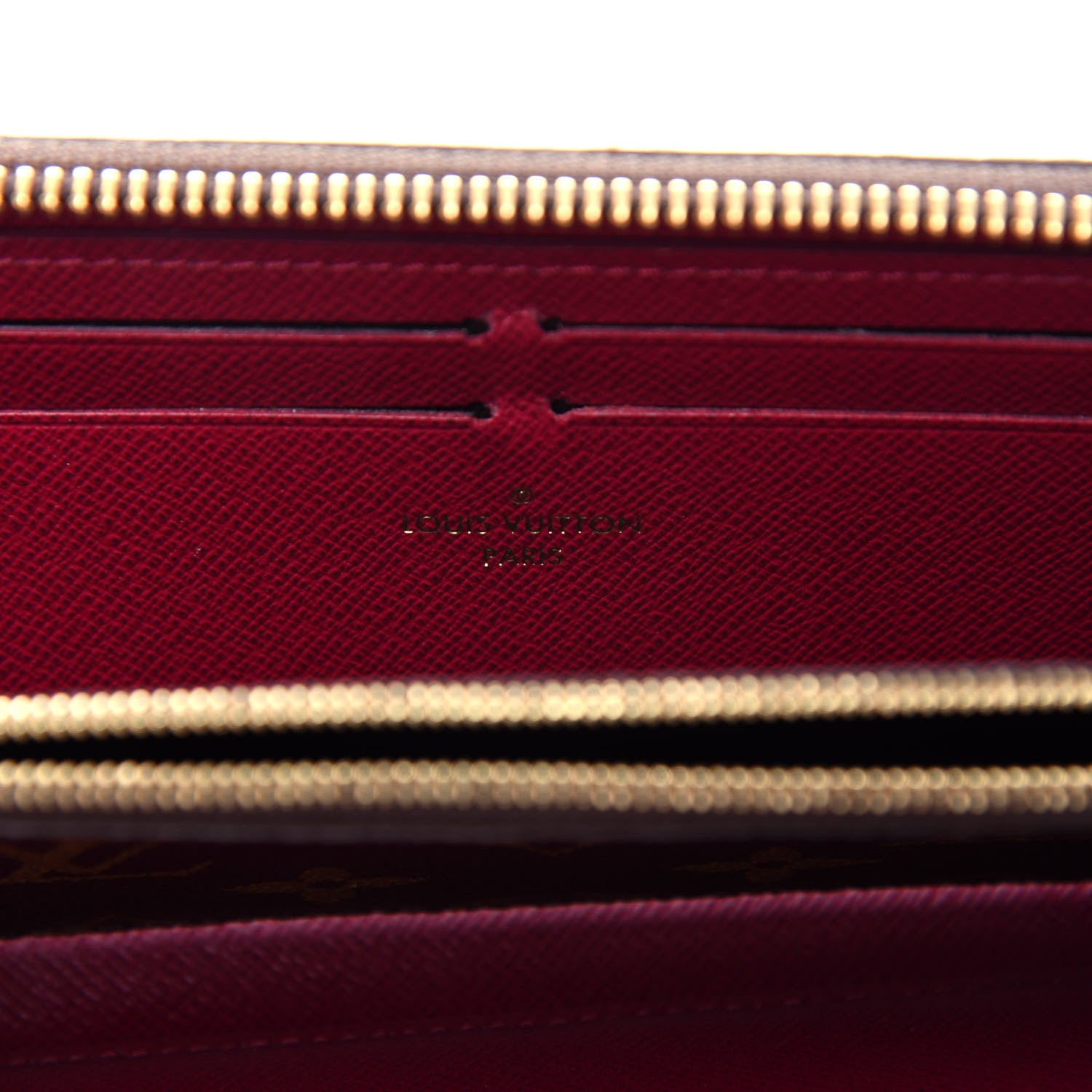 Louis Vuitton Monogram Clemence Wallet Fuchsia 6 of 8