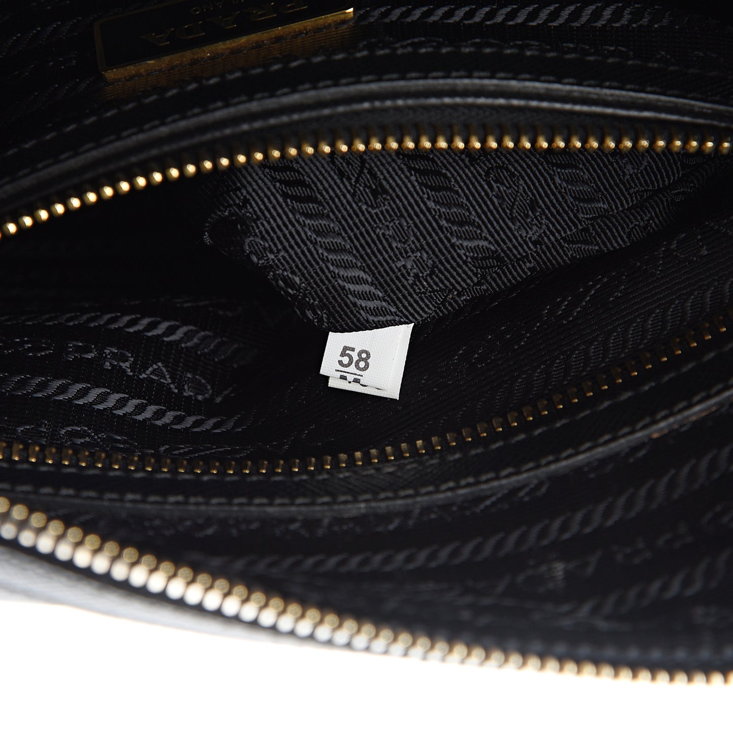 Saffiano Lux Bowler Black