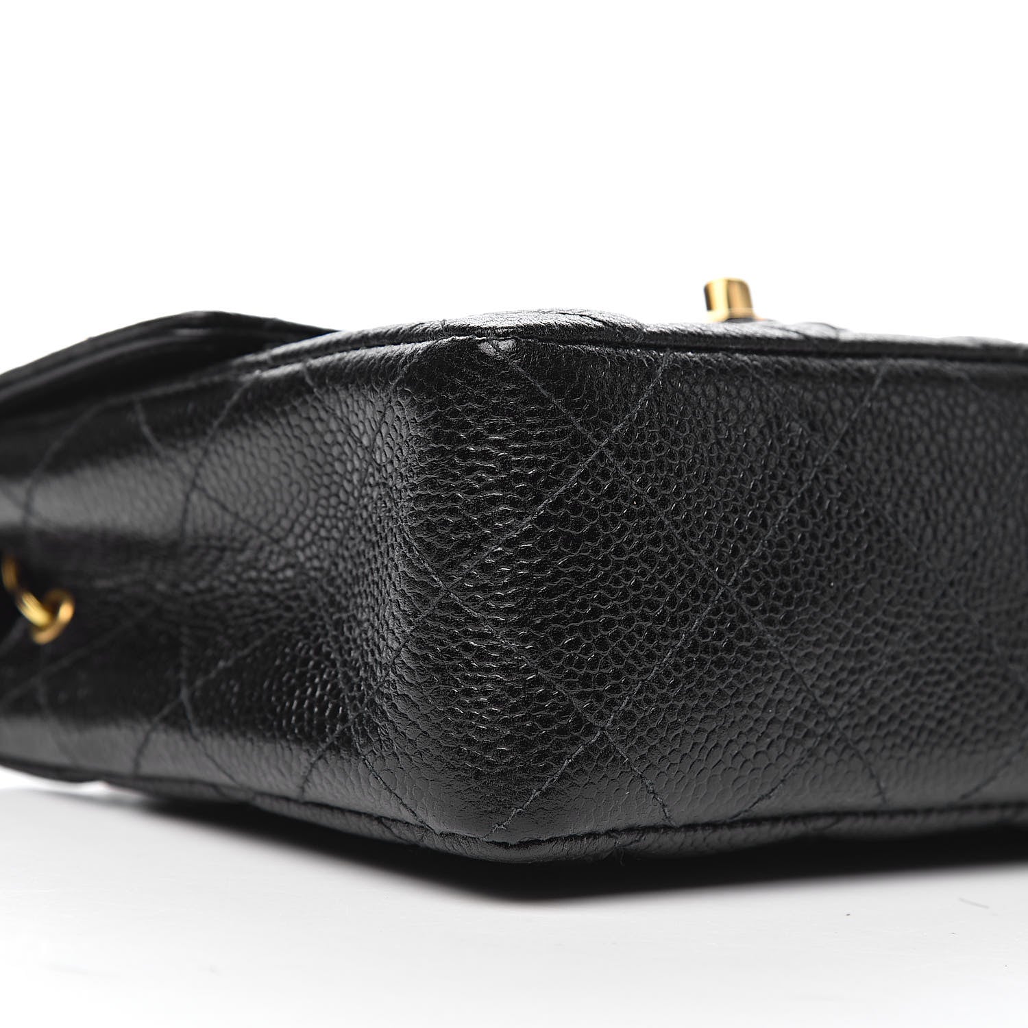 Chanel Caviar Quilted Mini Square Flap Black 9 of 13