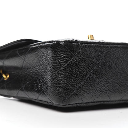 Chanel Caviar Quilted Mini Square Flap Black 9 of 13
