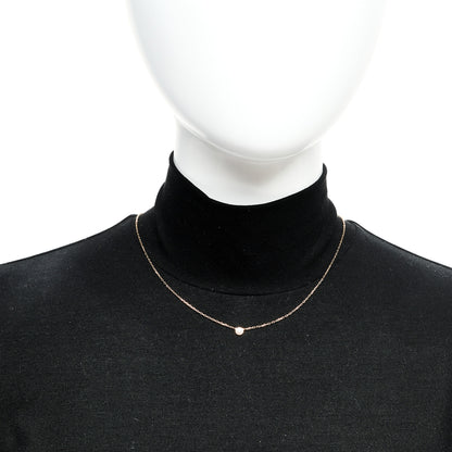 Cartier 18K Pink Gold Diamond SM D'Amour Pendant Necklace 2 of 7