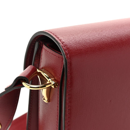 Gucci Azalea Calfskin Horsebit 1955 Shoulder Bag New Cherry Red 11 of 14