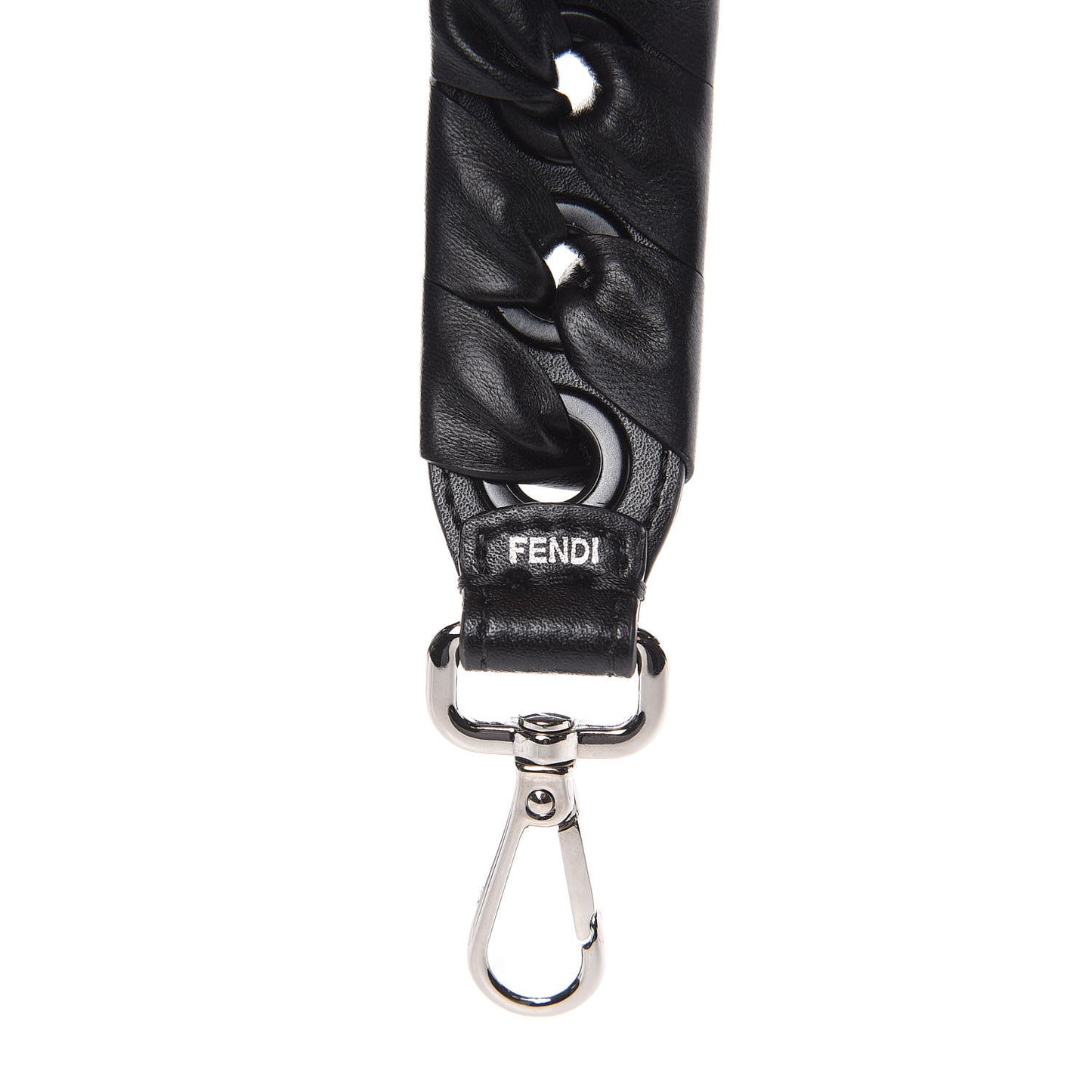 Vitello Liberty Shiny Nappa Lace Up Bow Mini Strap You Black