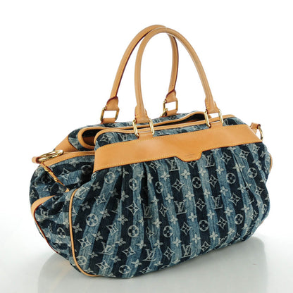 Louis Vuitton Denim Raye Cabas GM 3 of 7