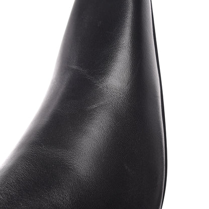 Balenciaga Sheepskin Typo Ankle Booties 36 Black 9 of 9
