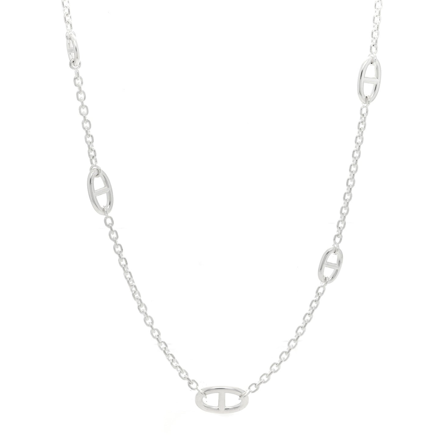 Sterling Silver Farandole Necklace 80