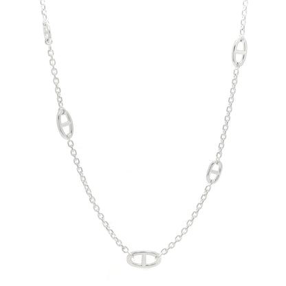 Hermes Sterling Silver Farandole Necklace 80 1 of 5