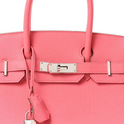 Hermes Togo Birkin 30 Rose Lipstick 8 of 10