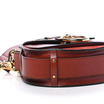 Chloe Calfskin Small Tess Bag Sepia Brown 8 of 9