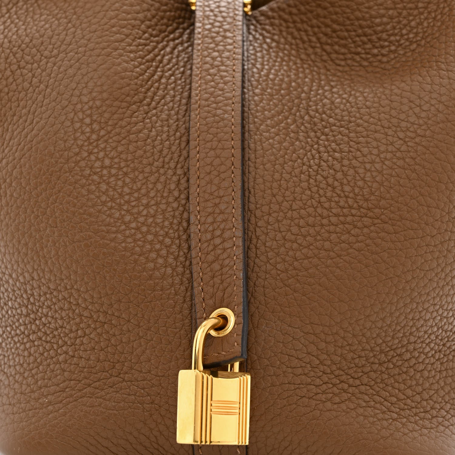 Hermes Taurillon Clemence Picotin Lock 18 PM Alezan 8 of 13