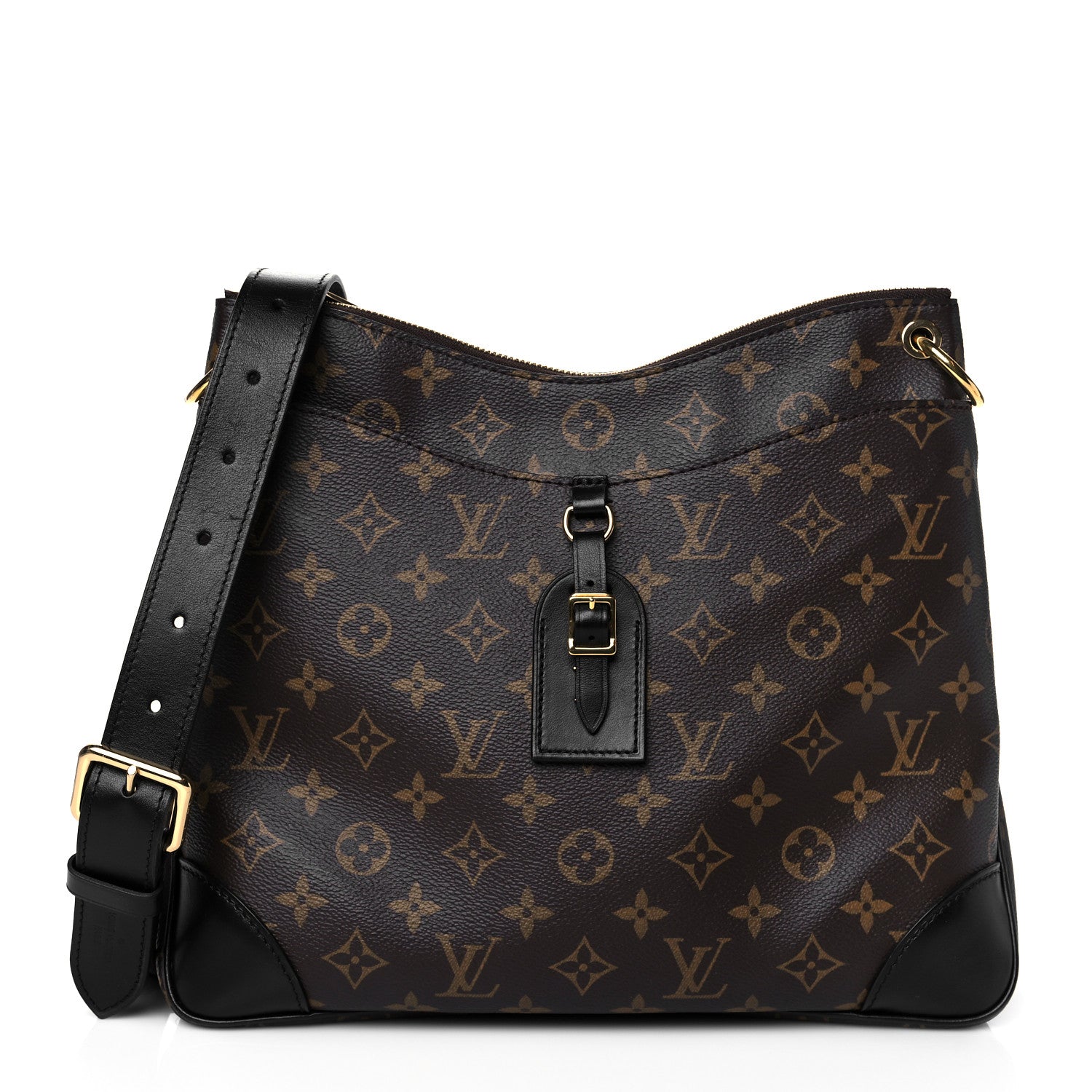 Louis Vuitton Monogram Odeon MM Black 1 of 9