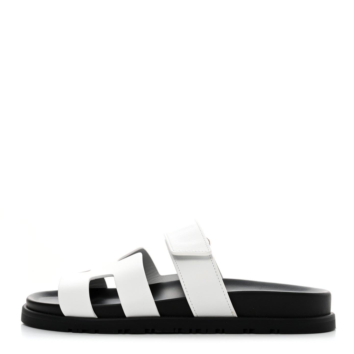 Calfskin Womens Chypre Sandals 37 White