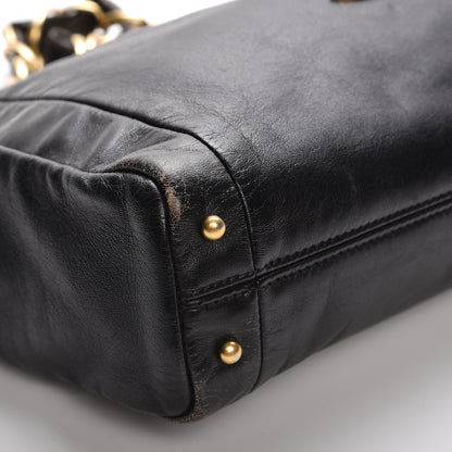 Chanel Lambskin Small Olsen Shoulder Bag Black 10 of 17