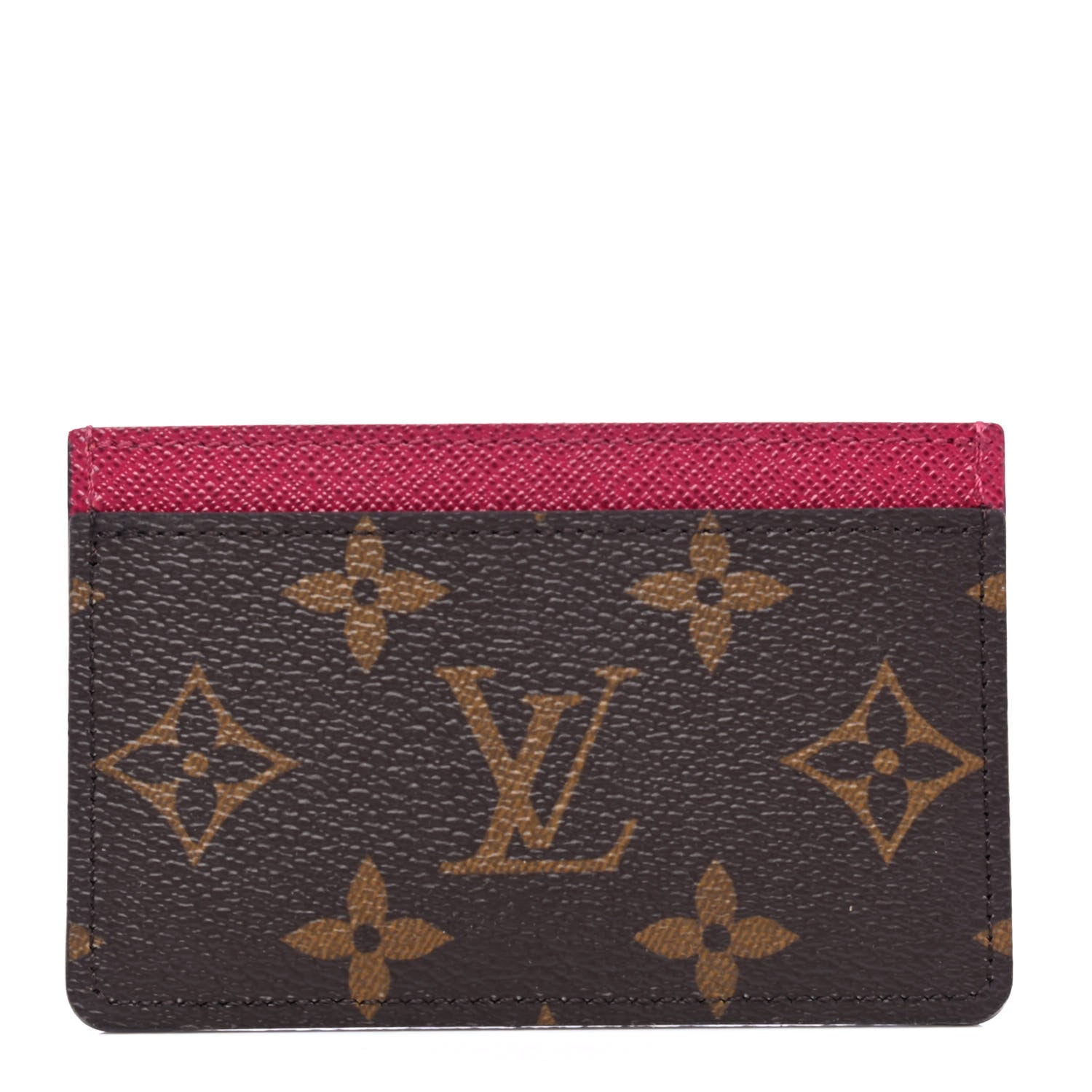 Louis Vuitton Monogram Card Holder Fuchsia 1 of 4