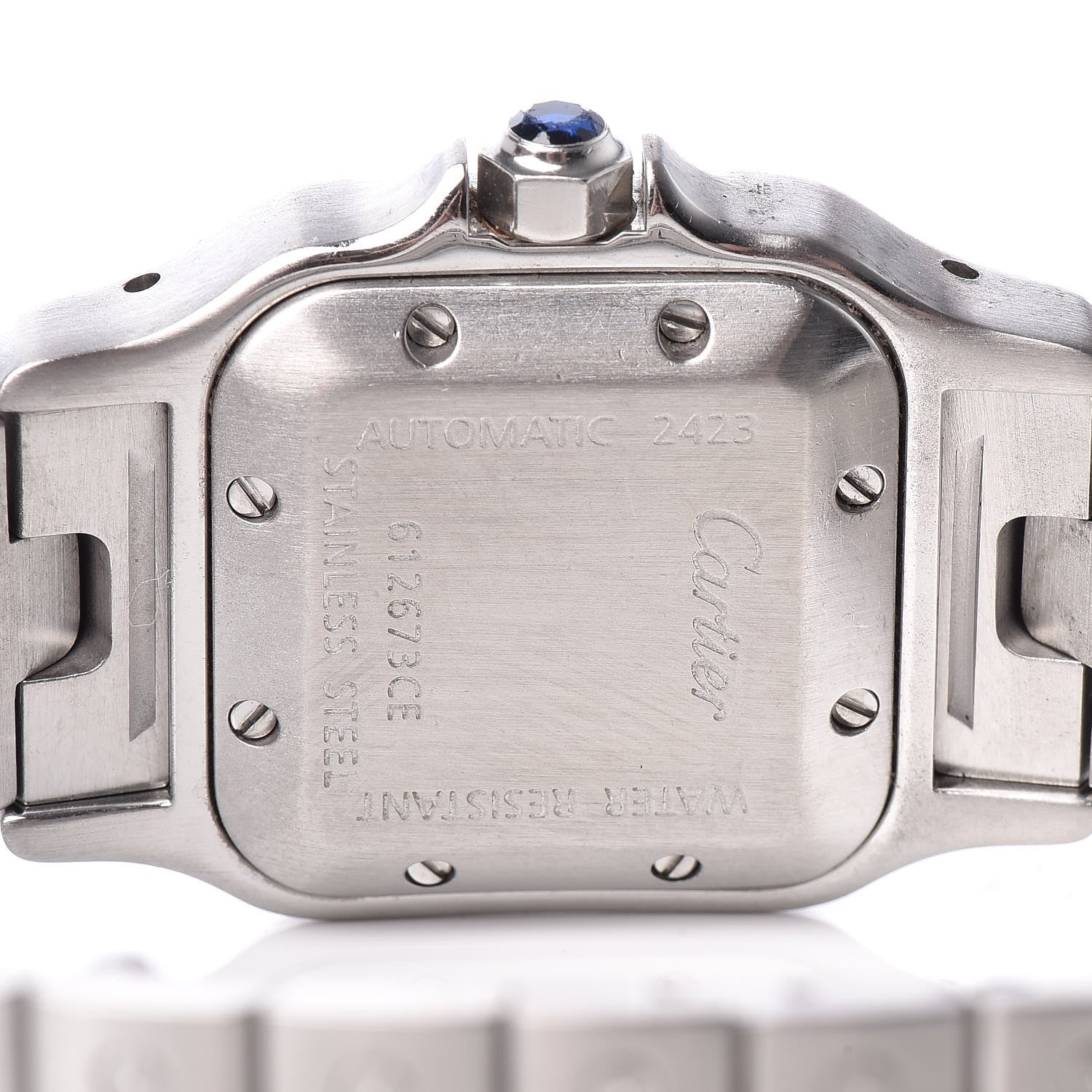 Cartier Stainless Steel 24mm Santos de Galbee Automatic Watch 5 of 13