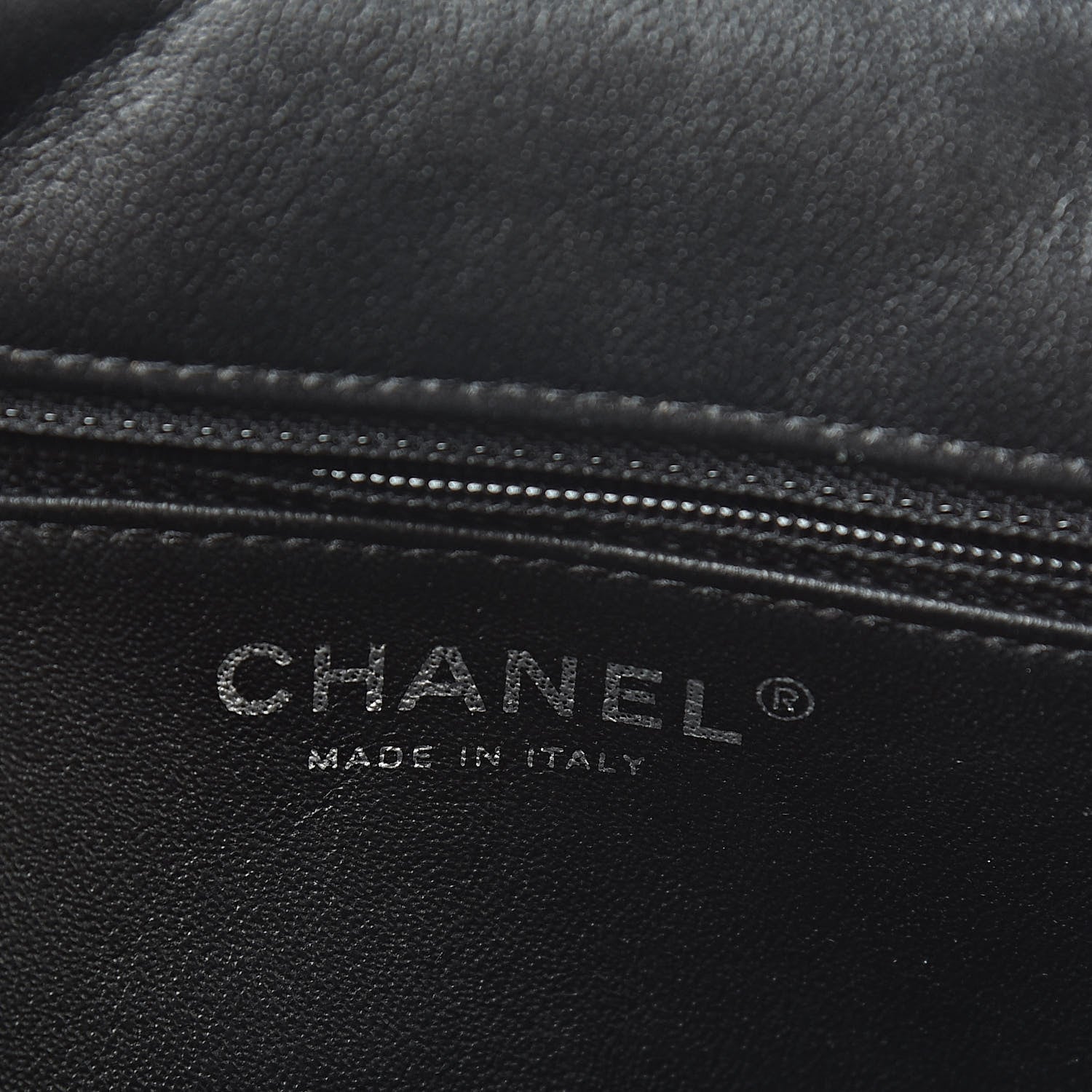 Chanel Lambskin Quilted Timeless Clutch Black 6 of 7