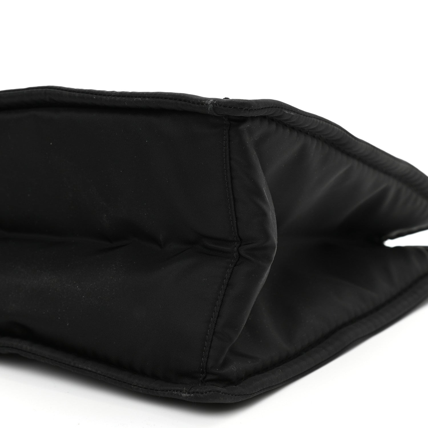 Prada Tessuto Nylon Chain Tote Black 9 of 11