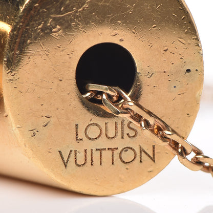 Louis Vuitton Large Essential V Necklace Gold 4 of 7