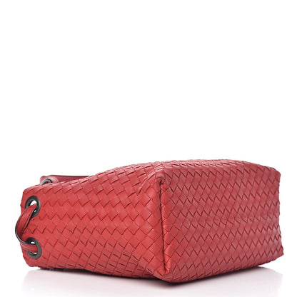 Bottega Veneta Nappa Intrecciato Small Bella Tote Red 5 of 12